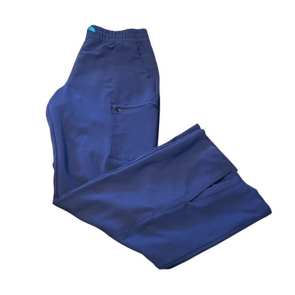 Figs Pants - Figs Technical Collection Women’s Scrub Pants Size L Blue